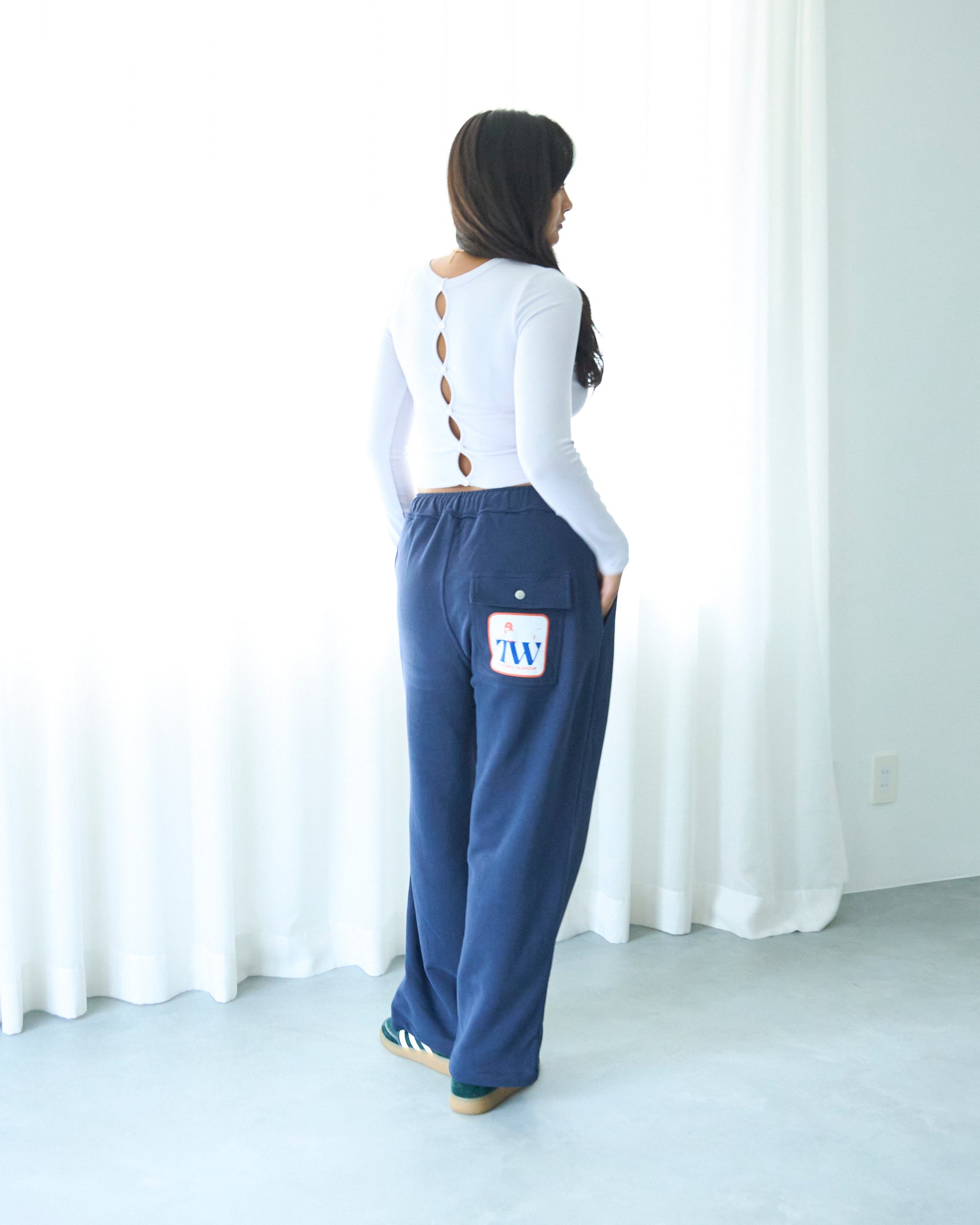 HYS×TW Wide Sweat Pant
