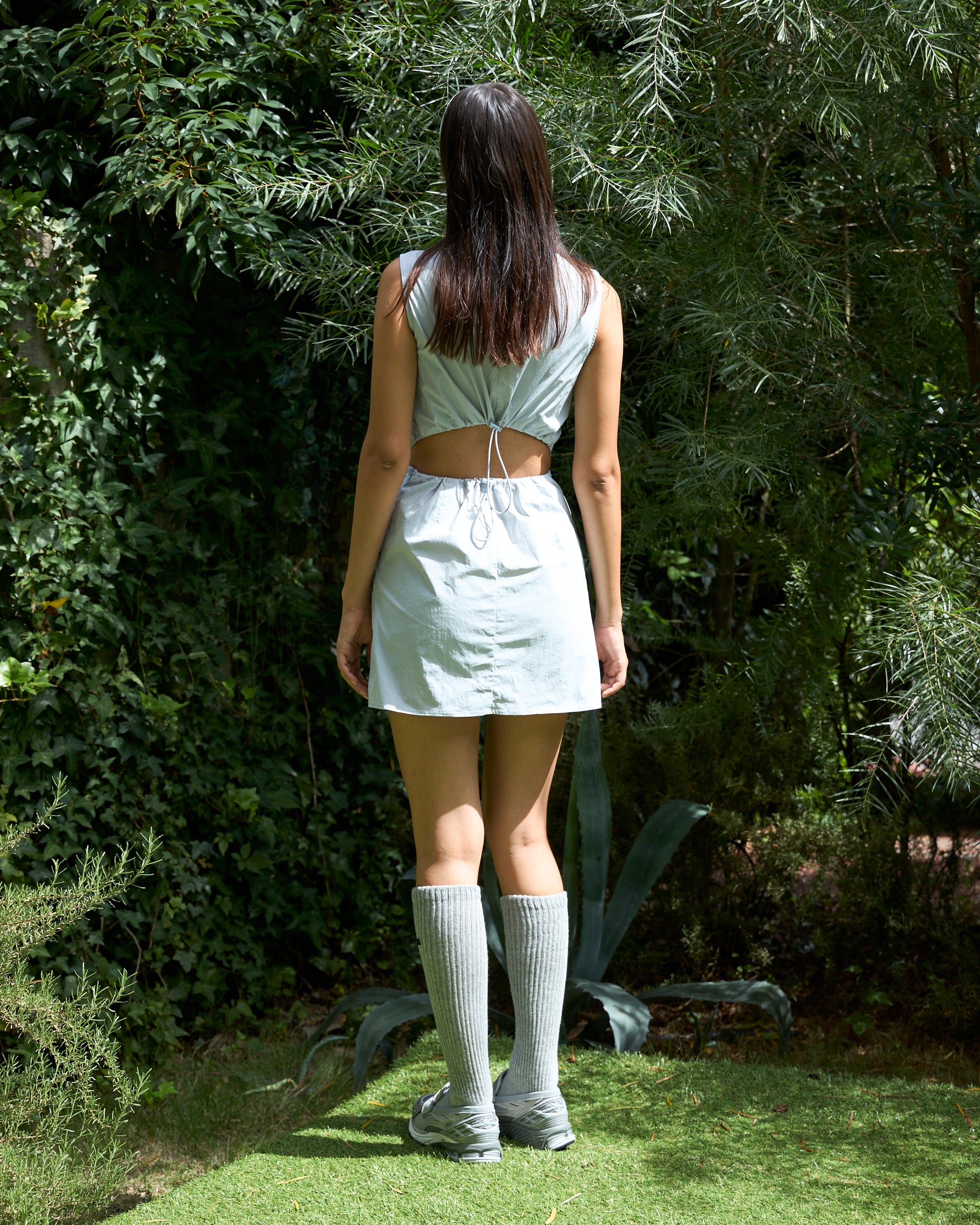 Nylon Mini Dress