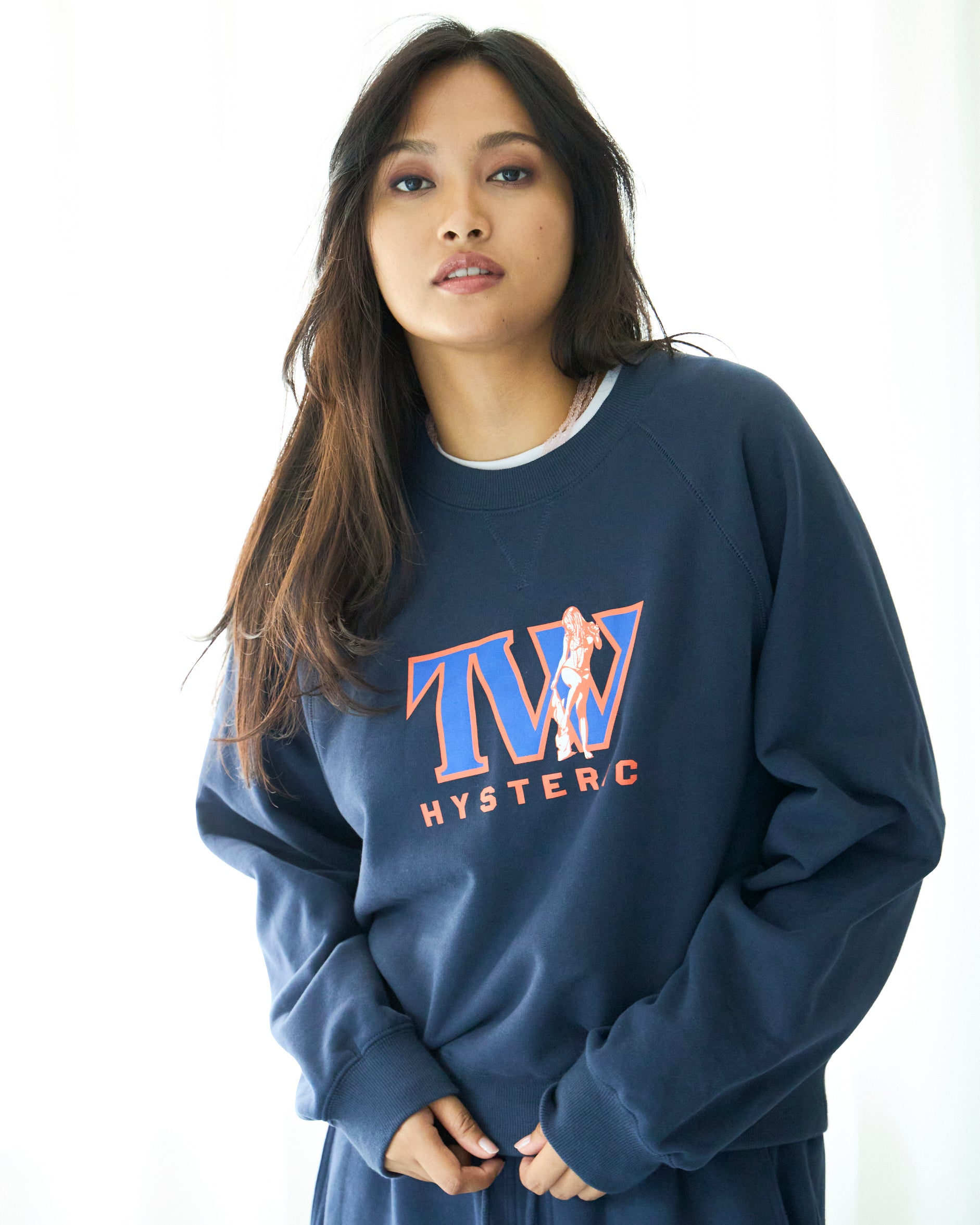 HYS×TW Crew Neck Sweat