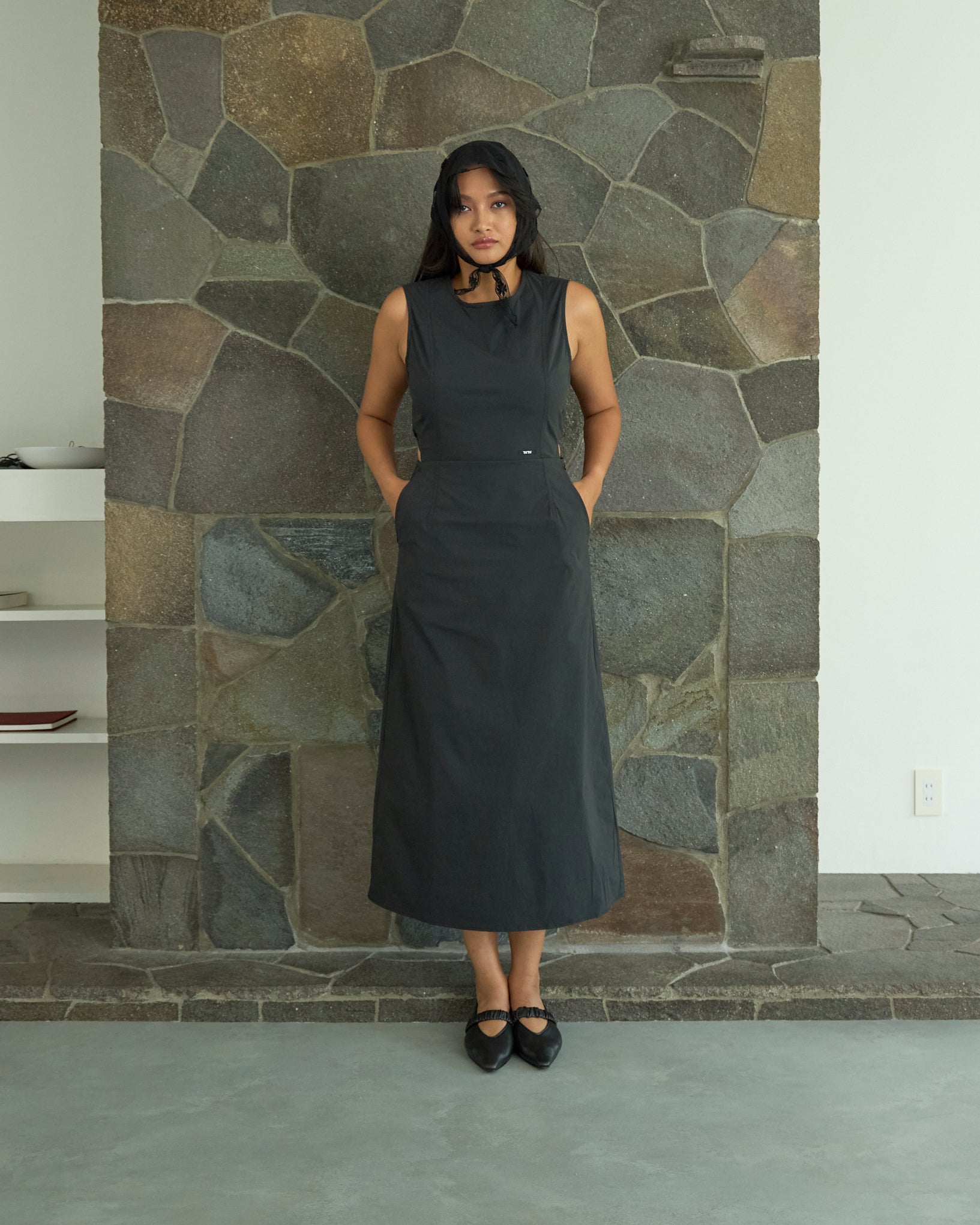 Nylon Long Dress