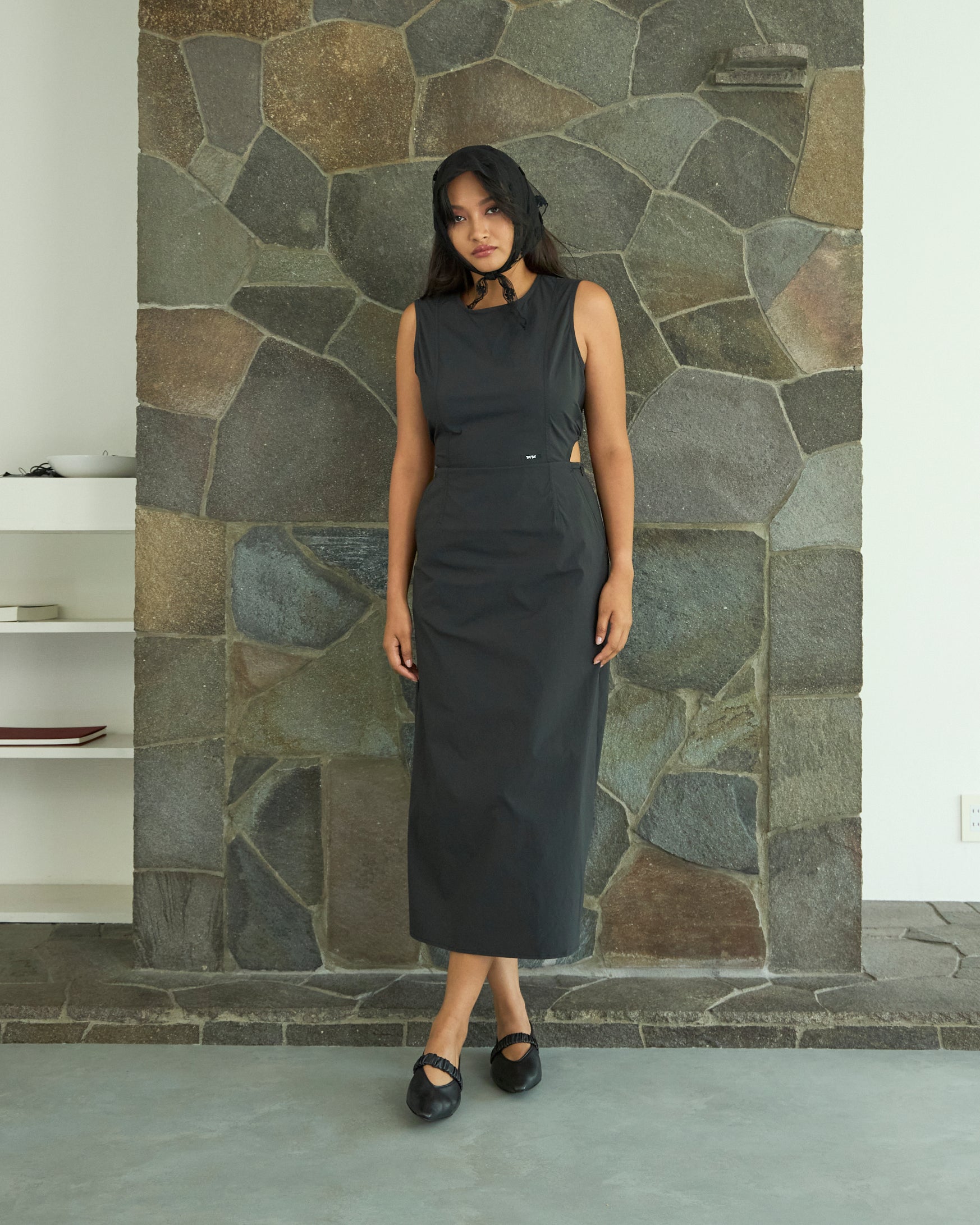 Nylon Long Dress