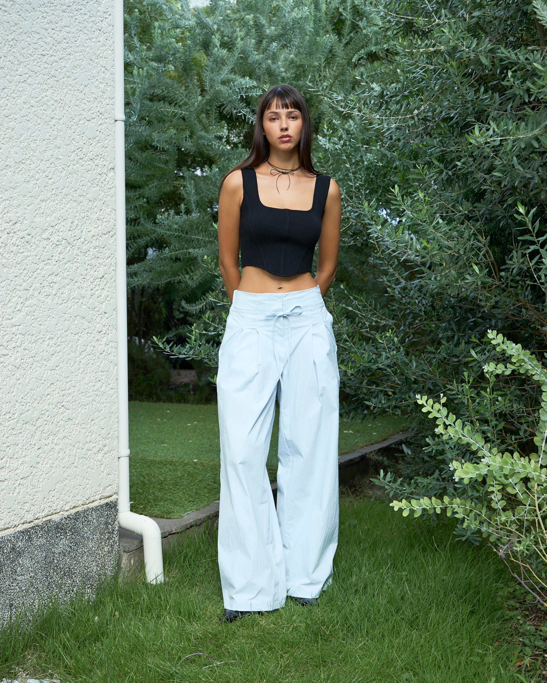 Round Hem Knit Tank