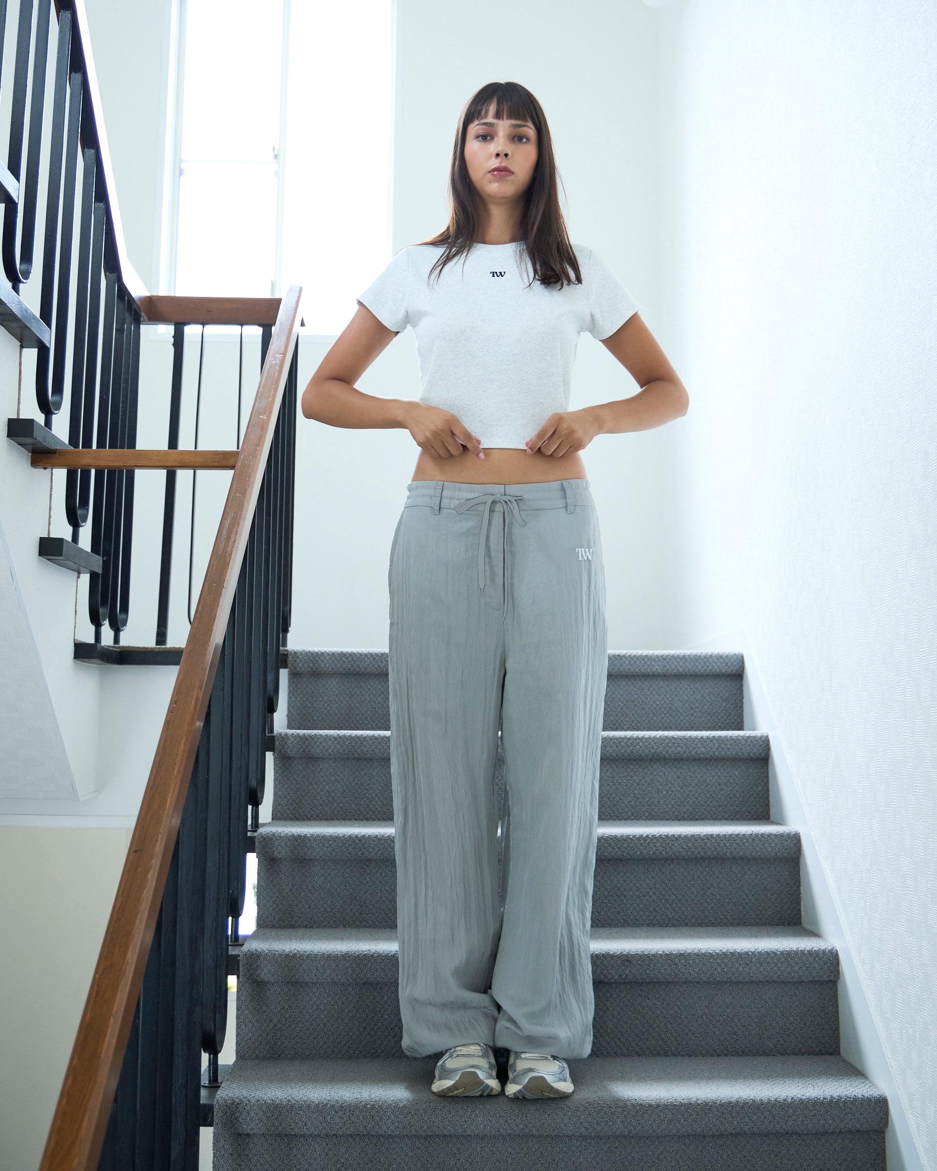 Satin Drawcord Pants
