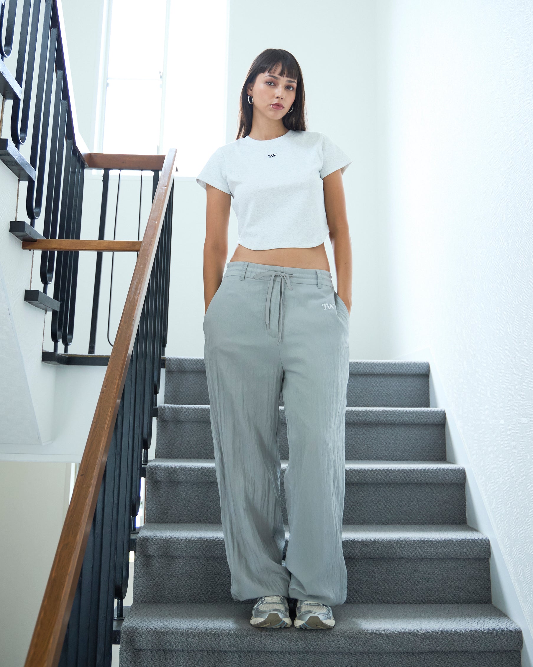 Round Hem T-shirt