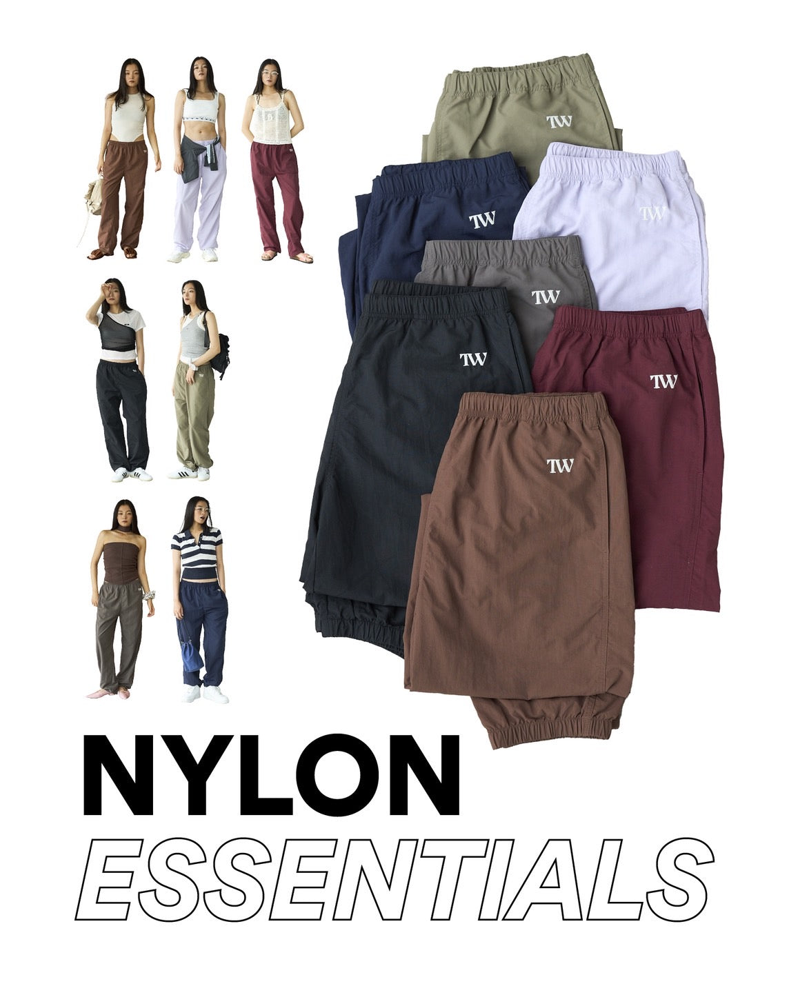 【美品】tw Unisex Nylon Pants ネイビー 亘つぐみ 美品】tw Unisex Nylon Pants ネイビー 亘つぐみ - メルカリ