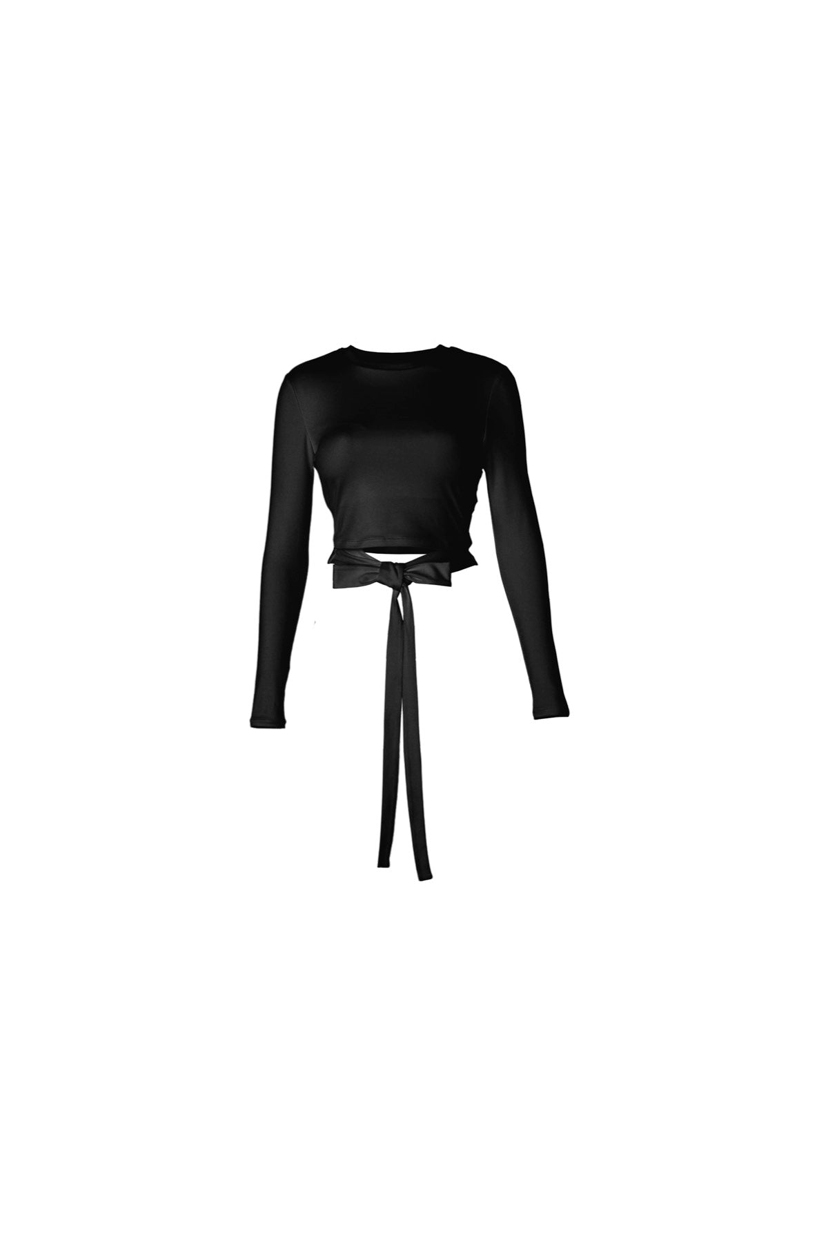 TW YOGA L/S Waist Strap Tops