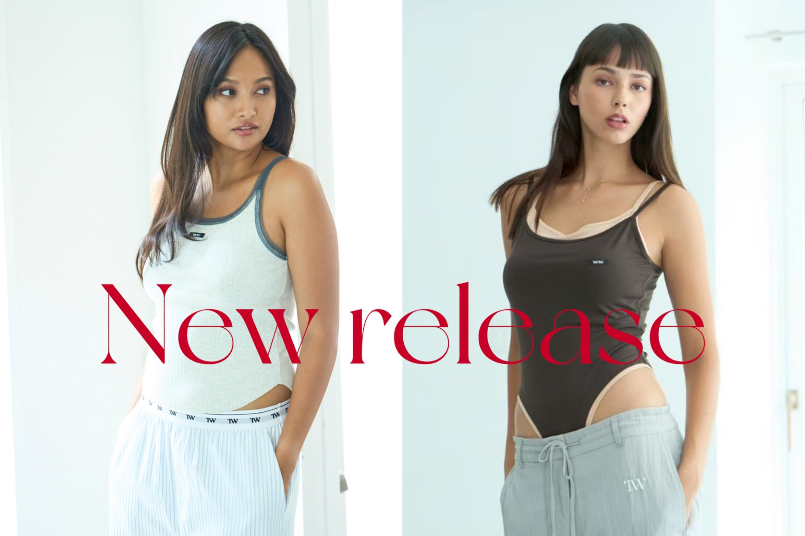 【最終特価】亘つぐみ TW T Tanksuit TW（トゥ） ｜スタイリスト亘つぐみがプロデュースするボディスーツ