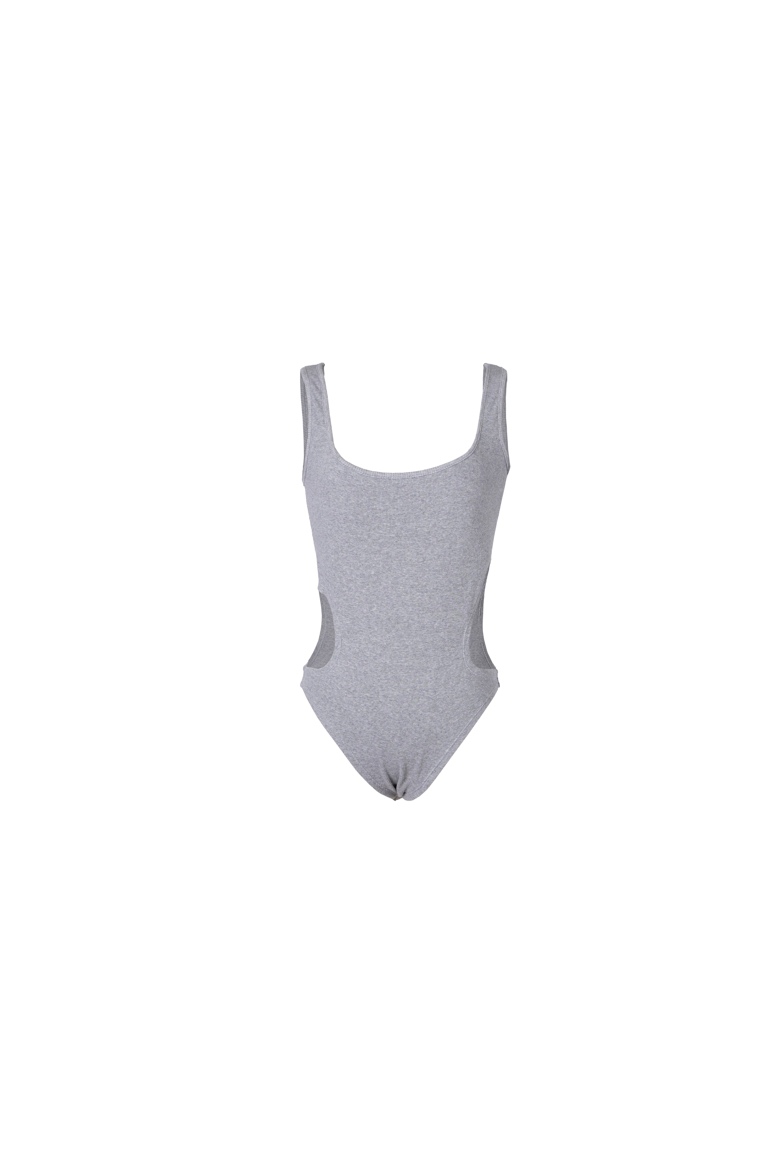 Side Cut Rib Bodysuit 2